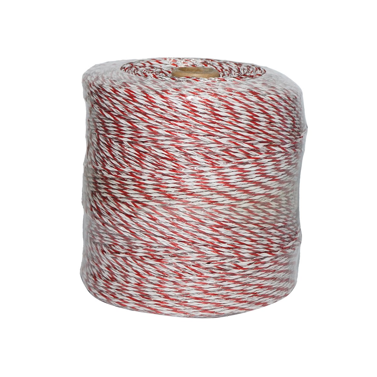 Rola fir rosu-alb fi 3mm 4x0.3mm 0.5 Ohm/m SS, 500m gard electric Breckner Germany